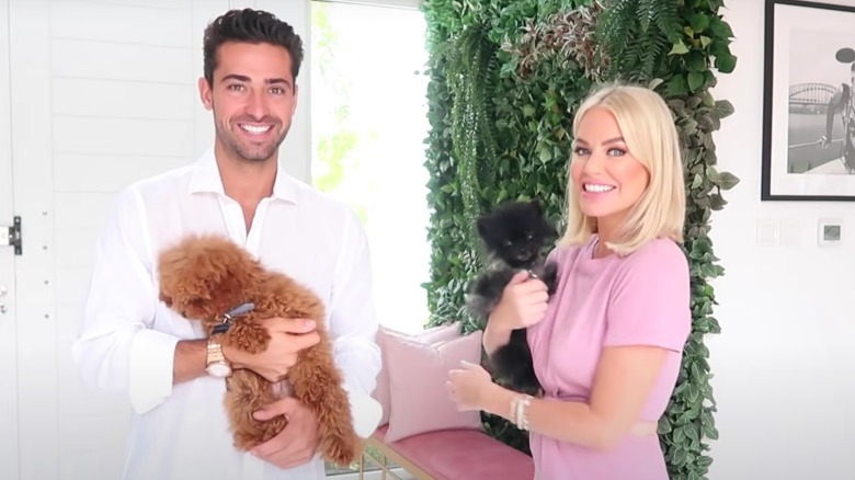 Sergio Carrallo and Caroline Stanbury smiling