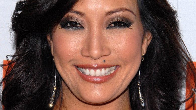 Carrie Ann Inaba smiles 