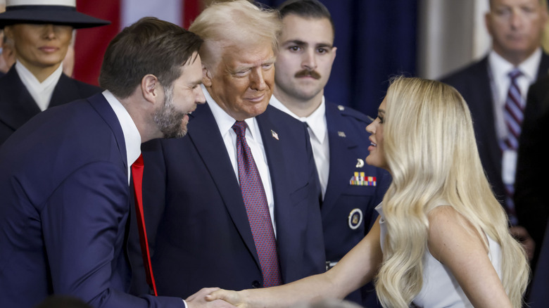 Carrie Underwood at Donald Trump's inauguration ceremony