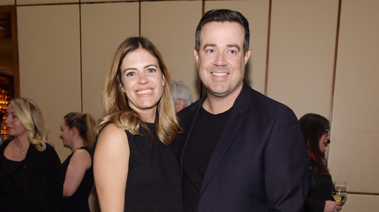 Siri Pinter Carson Daly black outfit