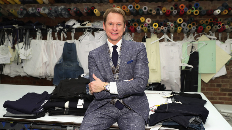 Carson Kressley in denim manufacturer