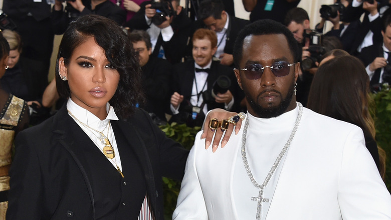 Cassie and Diddy red carpet