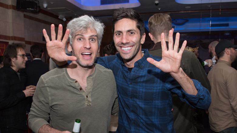 Nev Schulman and Max Joseph in 2017
