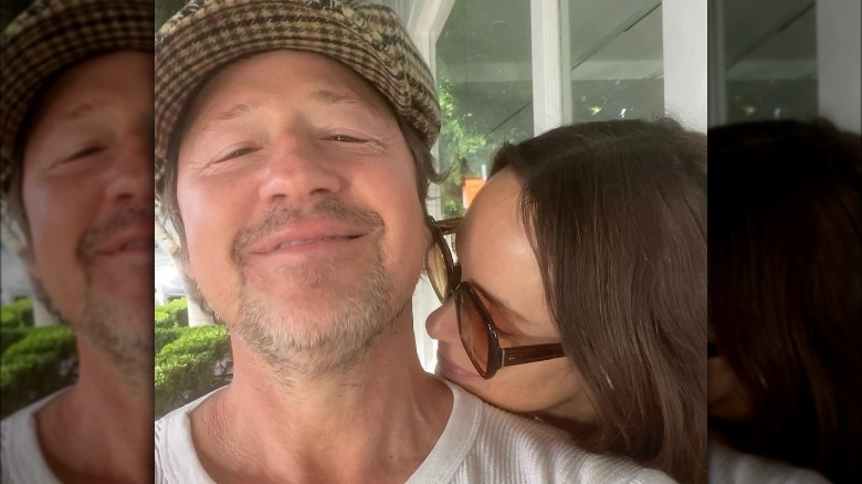 Greg Alterman and Catt Sadler posing for selfie