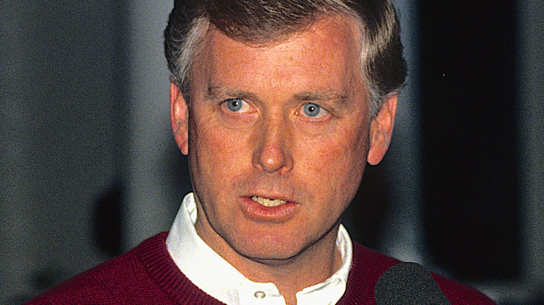 Dan Quayle maroon sweater