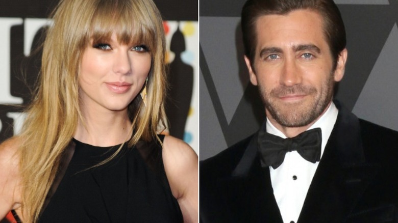 Taylor Swift, Jake Gyllenhaal smiling
