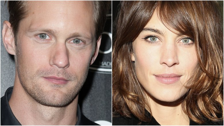 Alexander Skarsgård and Alexa Chung