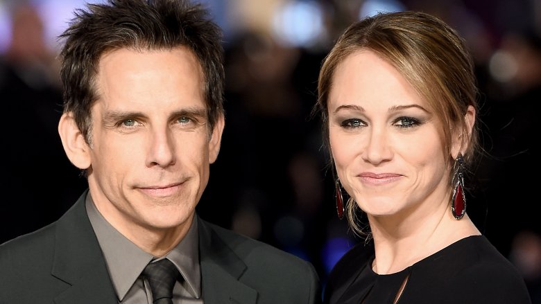Ben Stiller and Christine Taylor