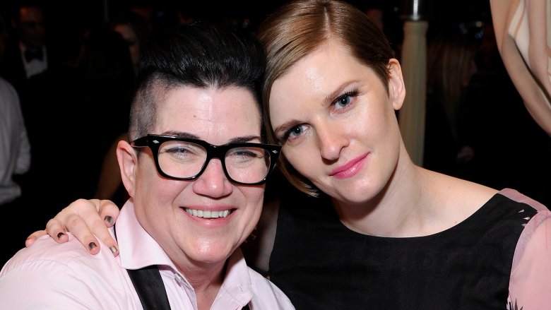 Lea DeLaria and Chelsea Fairless