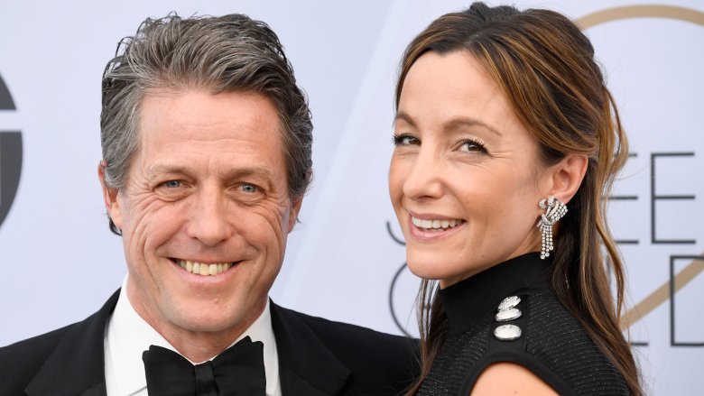 Hugh Grant and Anna Elisabet Eberstein