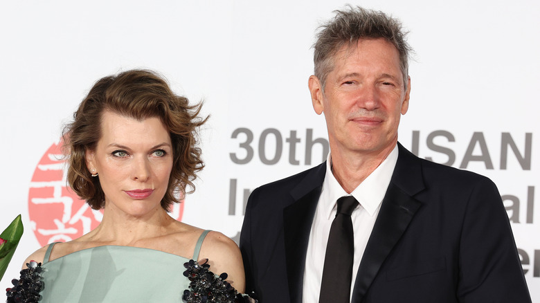 Milla Jovovich and Paul WS Anderson