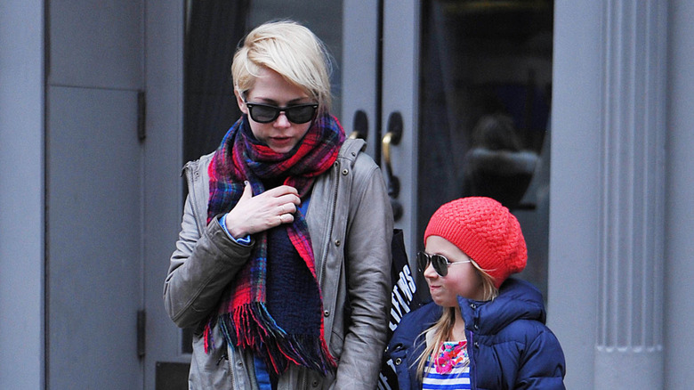 Michelle Williams and Matilda Ledger