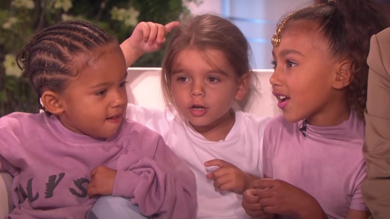 Reign Disick having a tantrum 