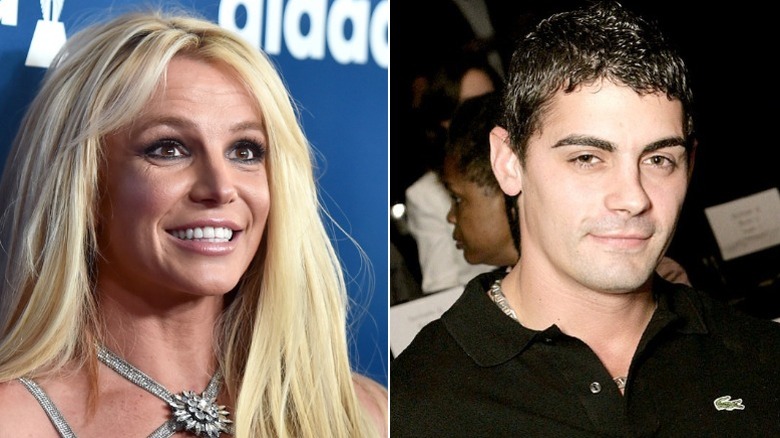 Britney Spears and Jason Alexander