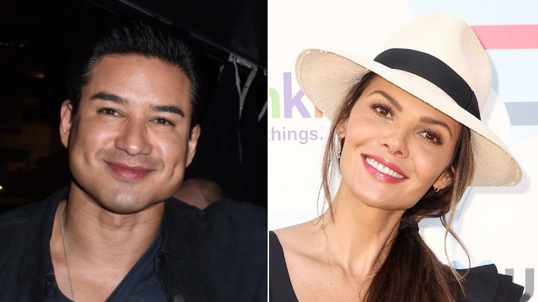Mario Lopez and Ali Landry