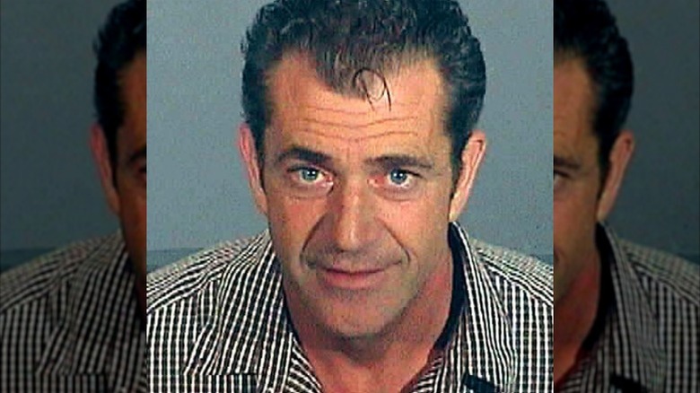 Mel Gibson mugshot for 2006 DUI arrest