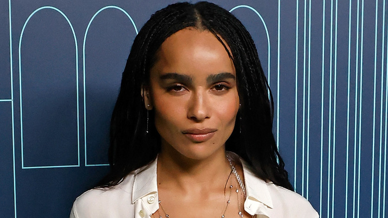 Zoë Kravitz posing