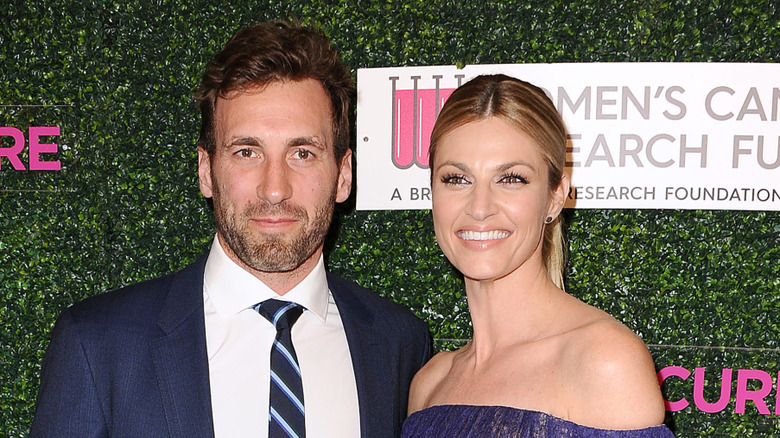 Jarret Stoll and Erin Andrews smiling