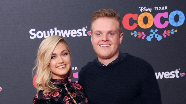Lindsay Arnold and Samuel Lightner Cusick smiling