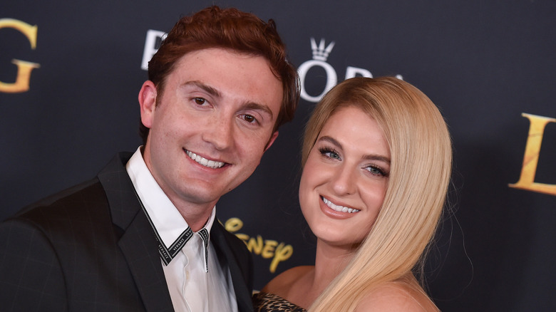 Daryl Sabara and Meghan Trainor smiling