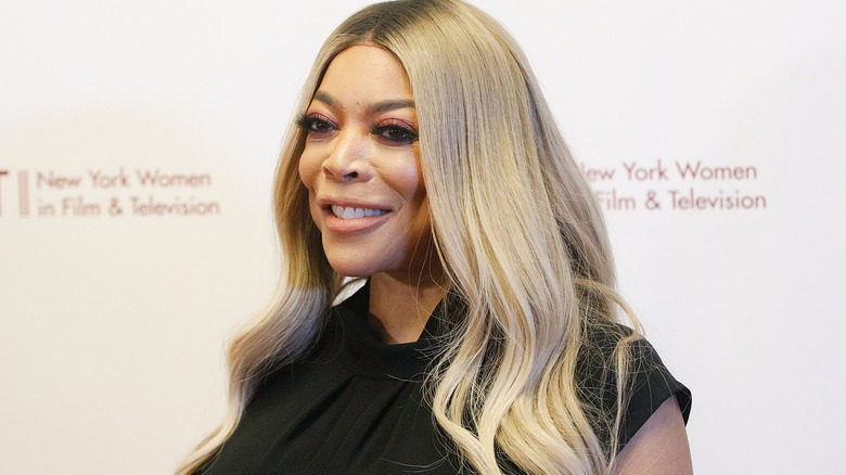 Wendy Williams with blonde hair, smiling