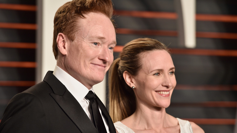 Conan O'Brien and Liza Powel