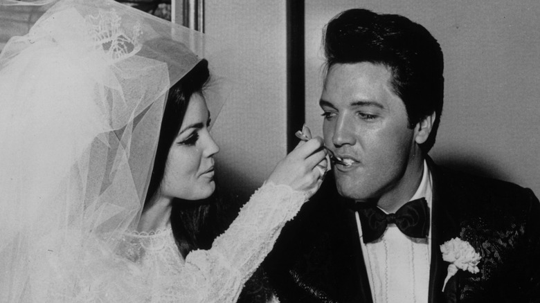 Elvis and Priscilla Presley
