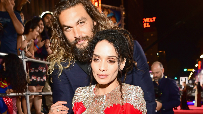 Jason Momoa and Lisa Bonet