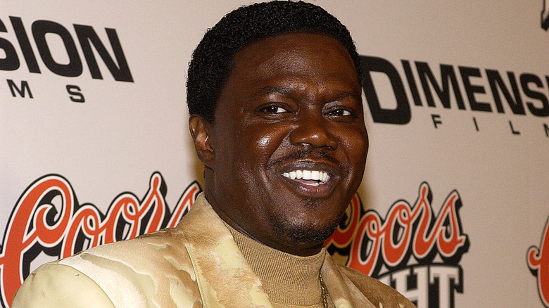 Bernie Mac smiling
