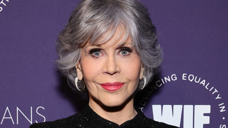 Jane Fonda posing