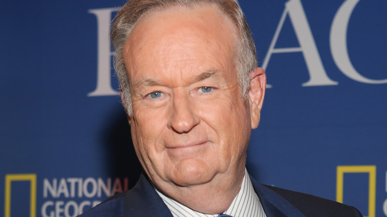 Bill O'Reilly posing
