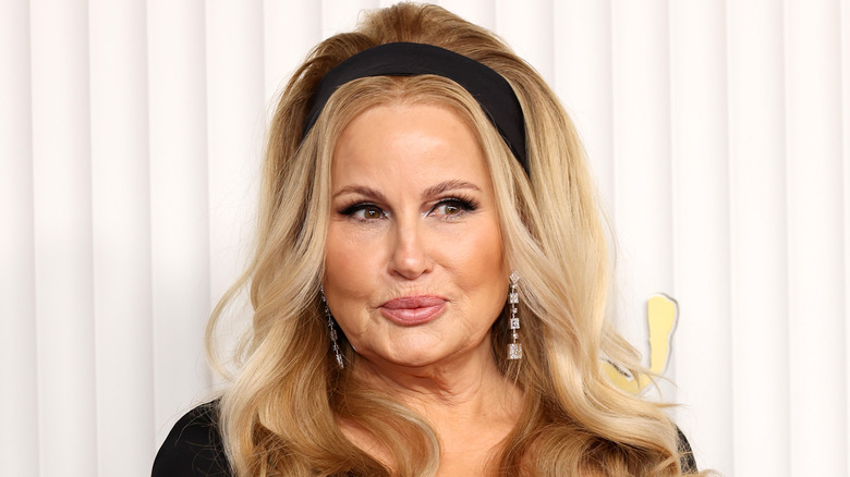 Jennifer Coolidge smirking