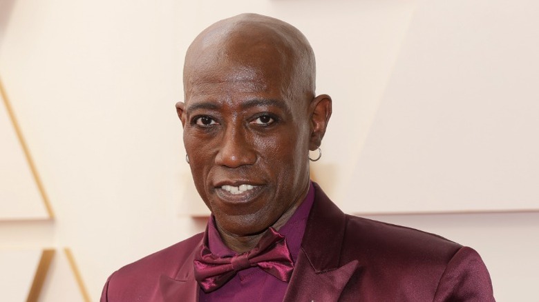 Wesley Snipes posing