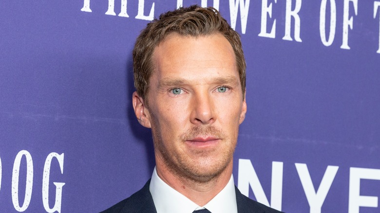 Benedict Cumberbach posing