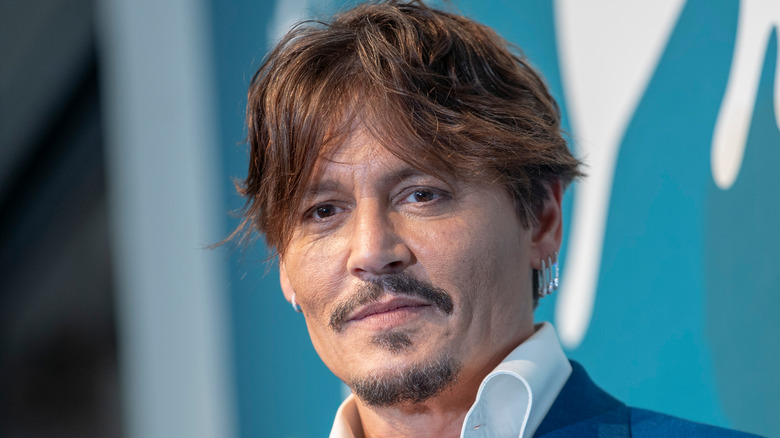 johnny short hair goatee earrings