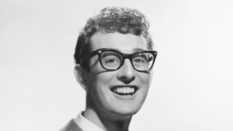 Buddy Holly posing 
