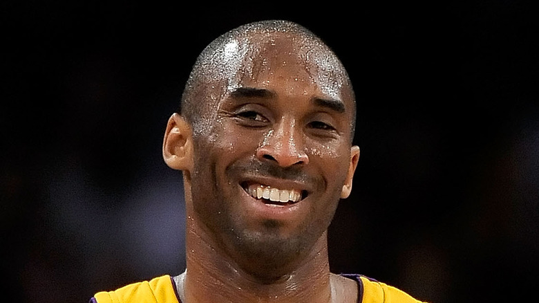 Kobe Bryant playing basketball