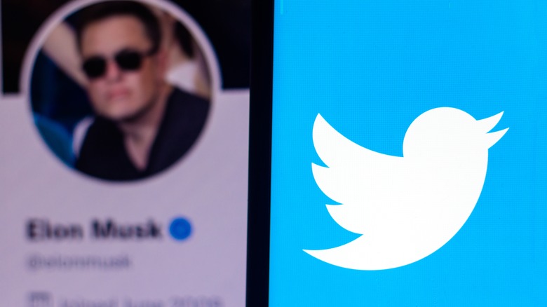Elon Musk twitter account