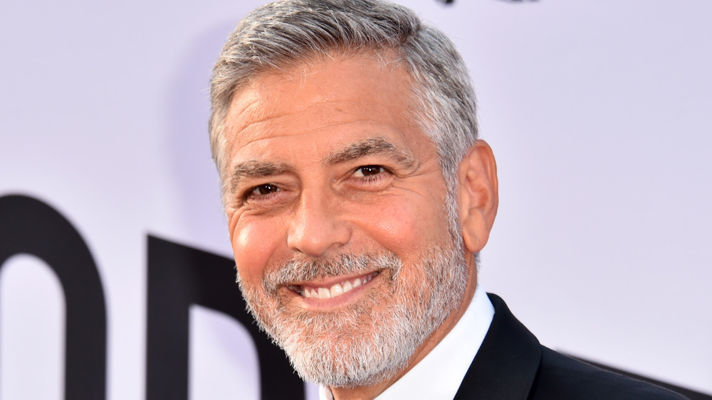 George Clooney smiling