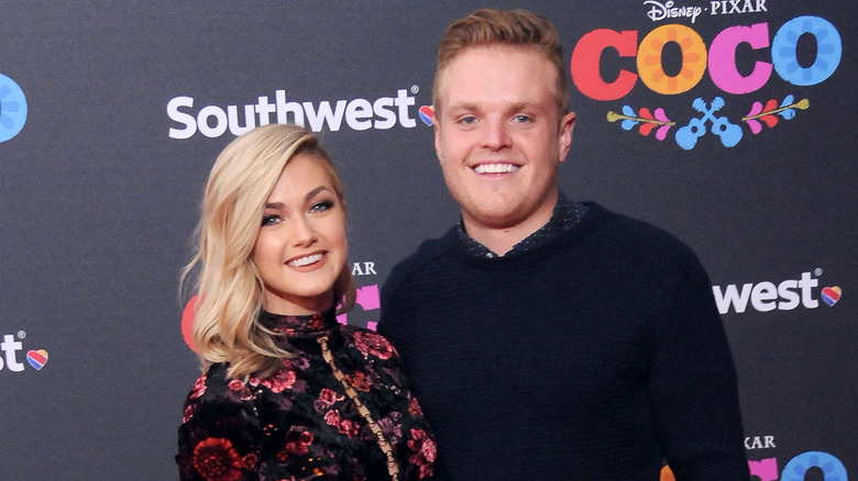 Lindsay Arnold and Samuel Lightner Cusick smiling
