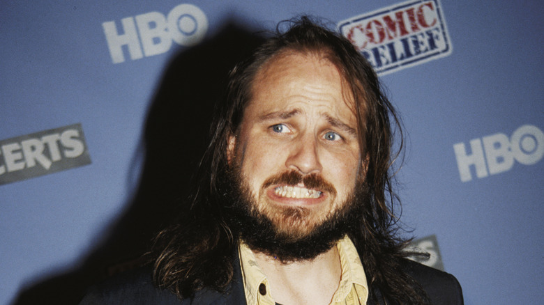 Bobcat Goldthwait photographed at Comic Relief