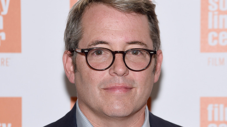 Matthew Broderick posing