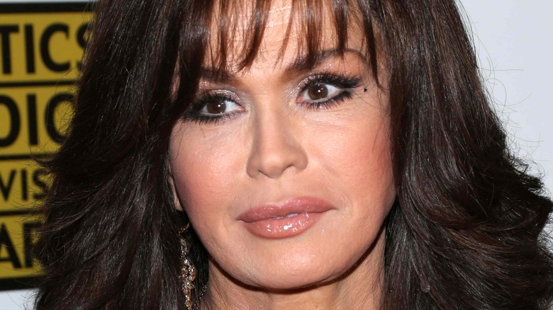 Marie Osmond on the red carpet