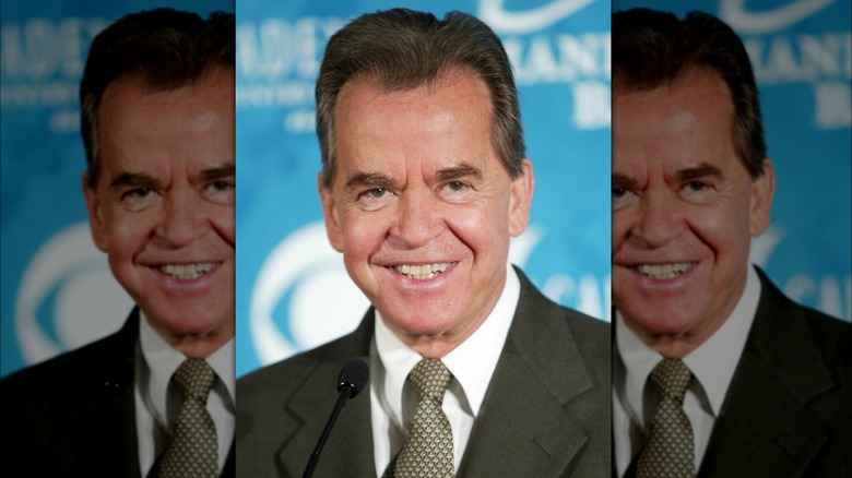 Dick Clark smiling
