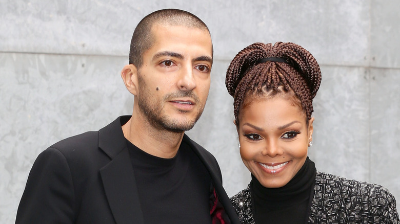 Wissam Al Mana and Janet Jackson