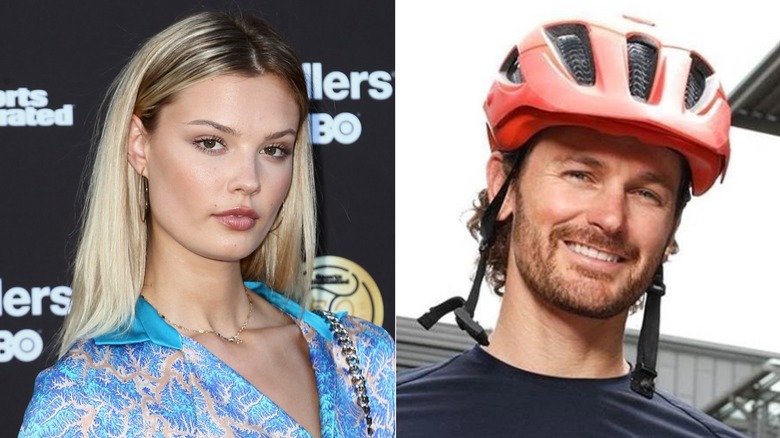 Kelly Rohrbach and Steuart Walton split image
