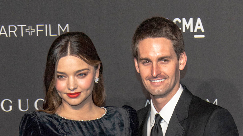Miranda Kerr and Evan Spiegel