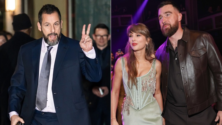 Adam Sandler at a 2025 BAFTA screening of Jay Kelly