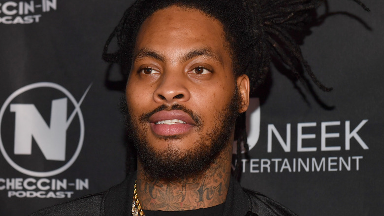 Waka Flocka Flame smiling 