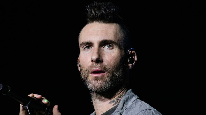 Adam Levine performs onstage